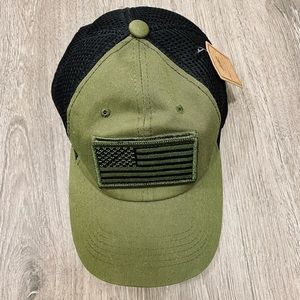 Olive Green Mesh Hat NWT